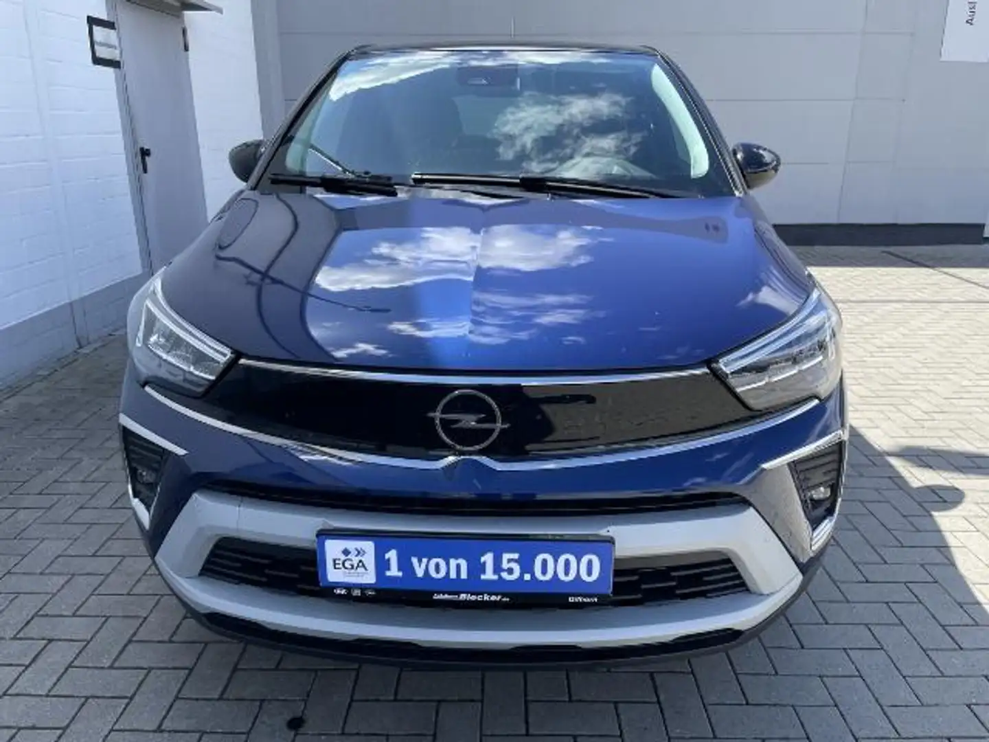Opel Crossland X 1.2 Turbo Elegance*Automatik*LED*Navi*Allwetter* Blauw - 2