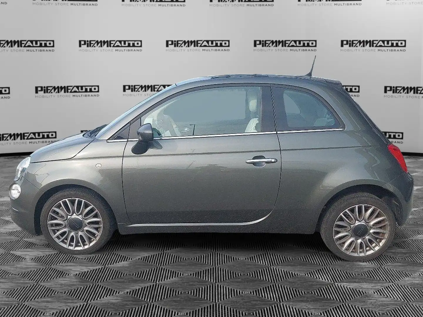 Fiat 500 1.2 Lounge Gris - 2