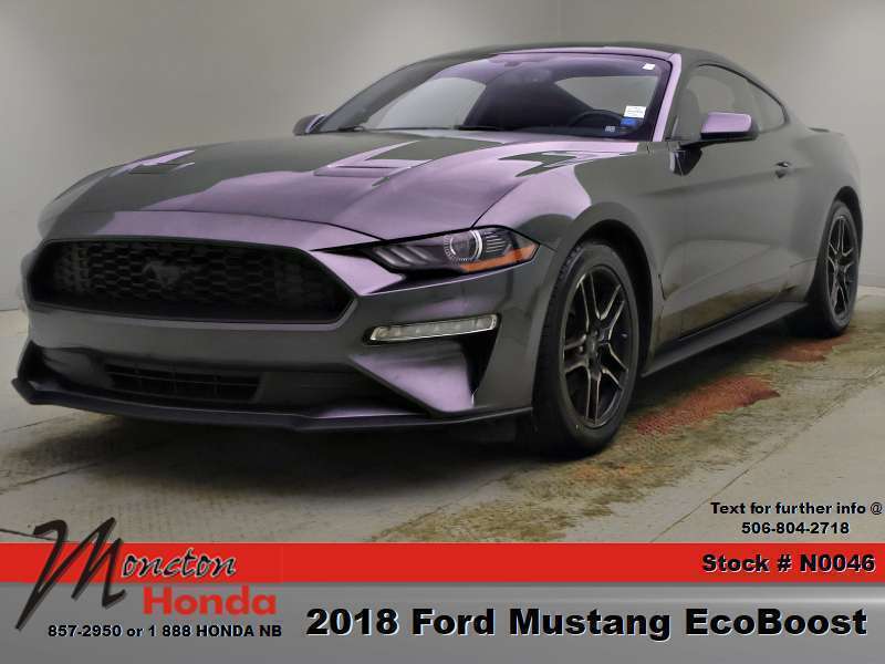  2018 Ford Mustang EcoBoost Coupe RWD   