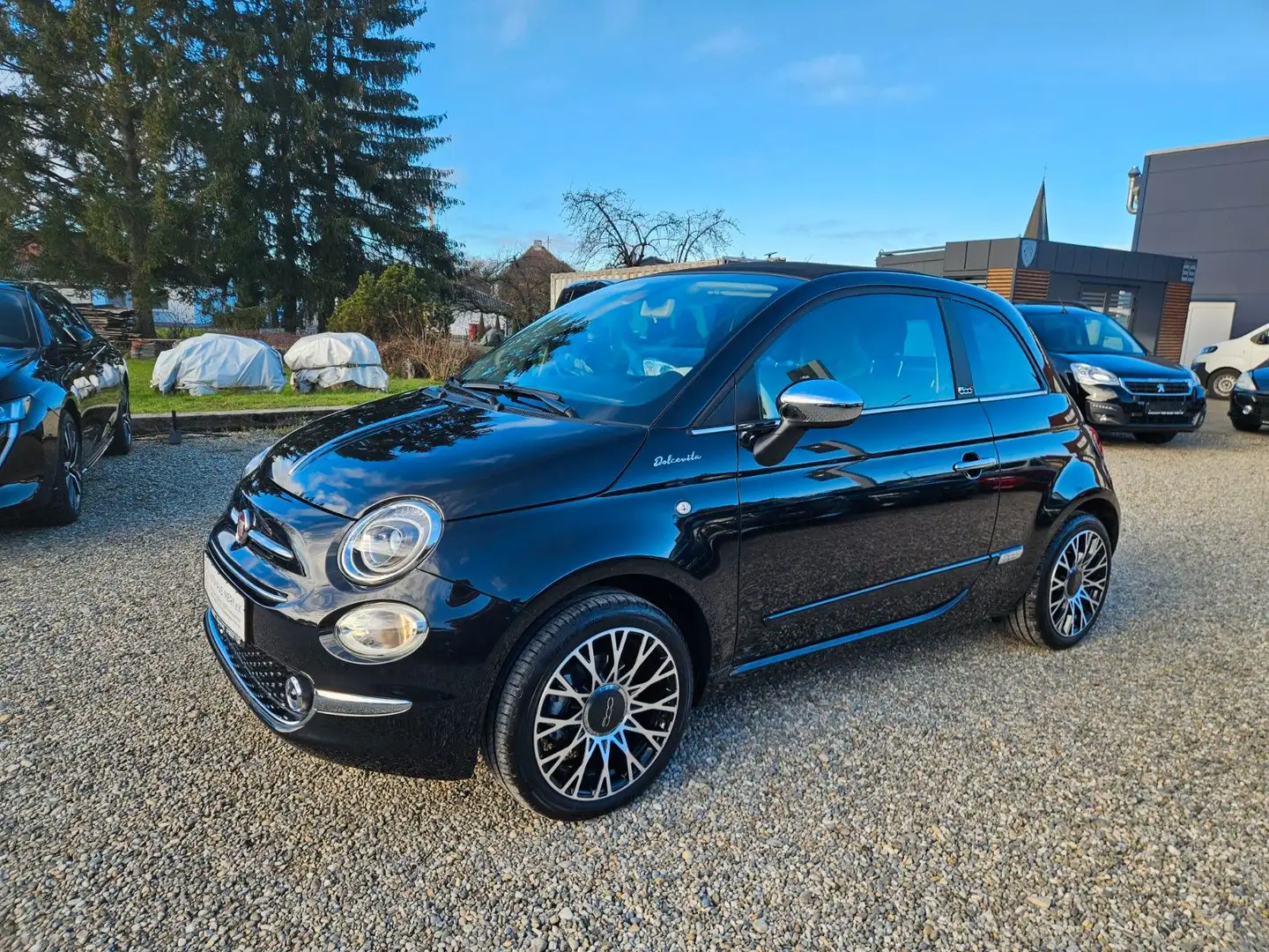 Fiat 500C Dolce Vita GSE Hybrid,8-fach bereift,Navi Negro - 2