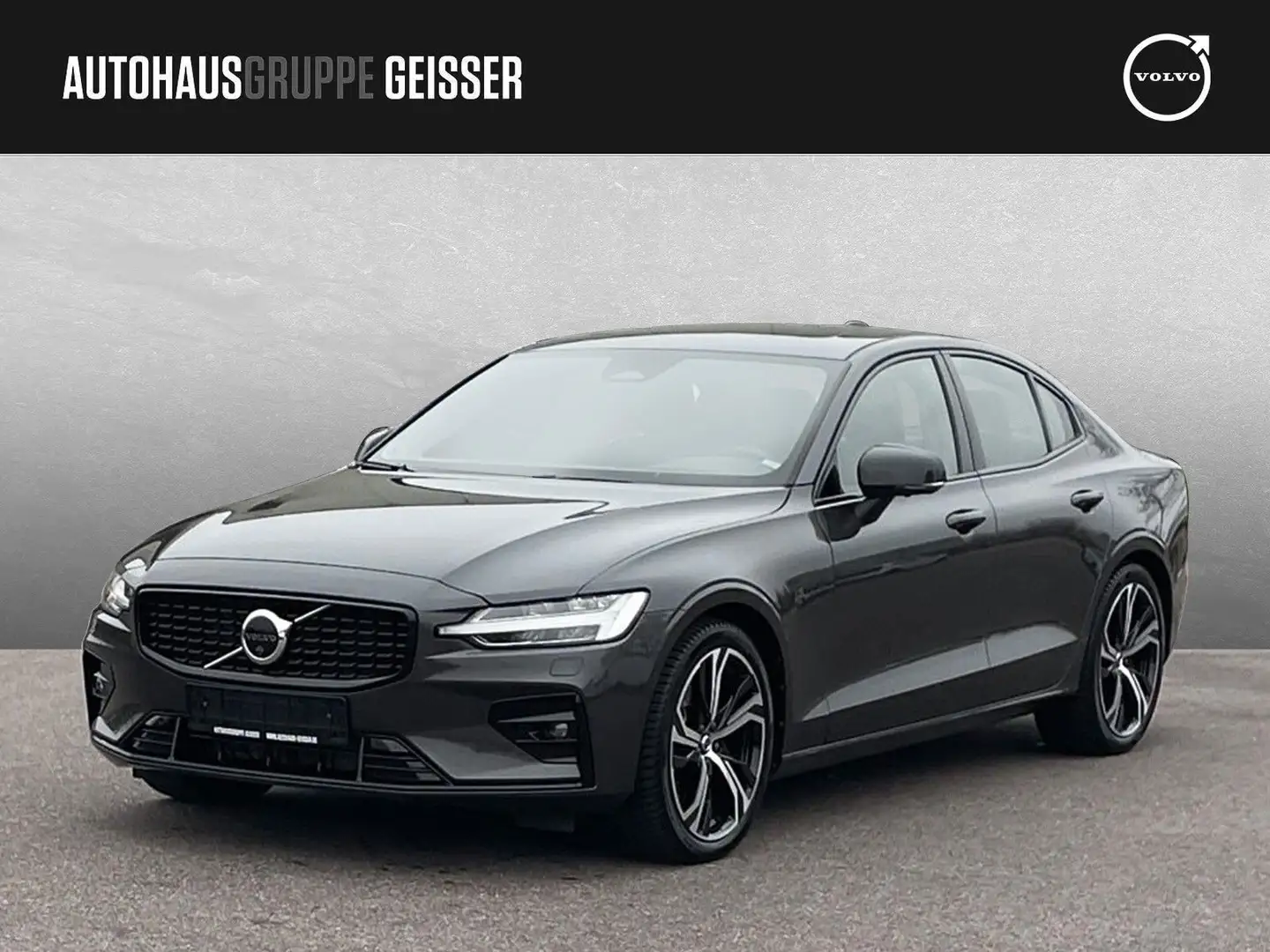 Volvo S60 B5 AWD Mild-Hybrid Ultimate Dark ACC BLIS SD Grau - 1