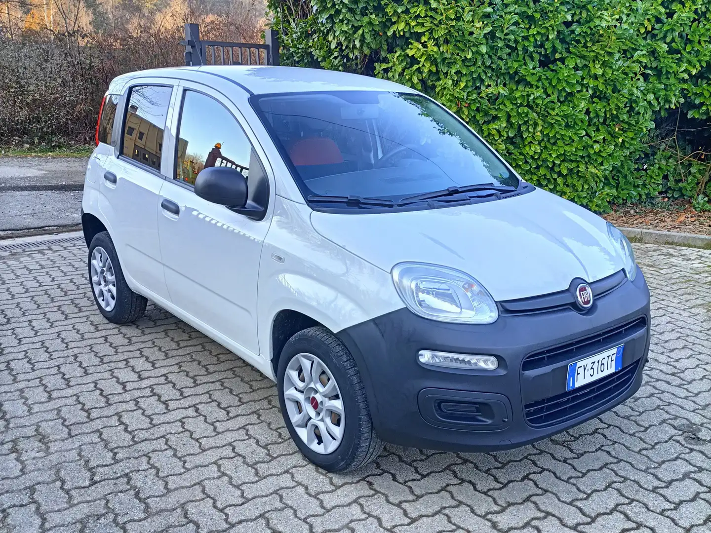 Fiat Panda Van Metano/Benzina 2 posti Blanc - 1