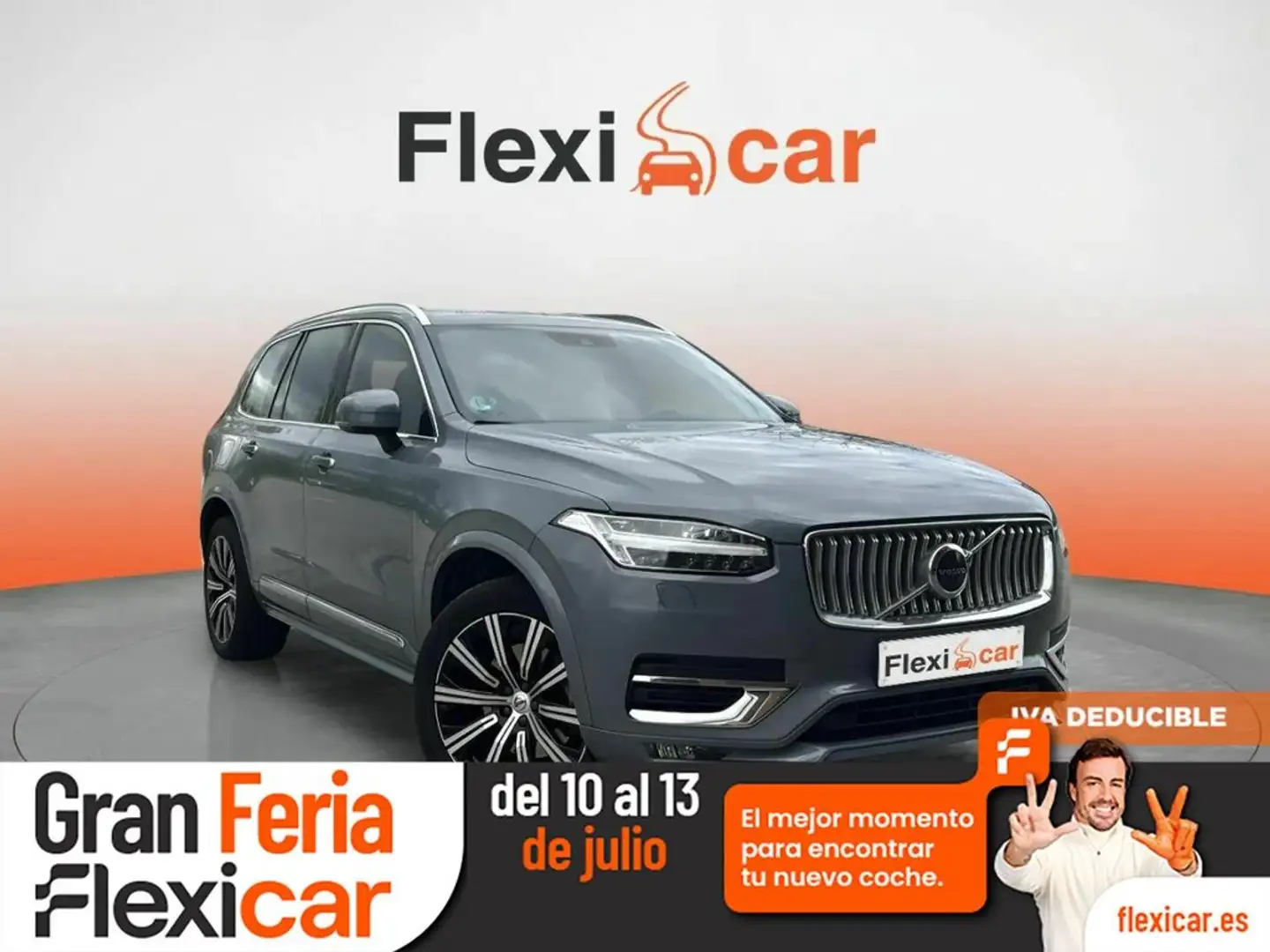 Volvo XC90 2.0 B5 D AWD Core Auto Gris - 1
