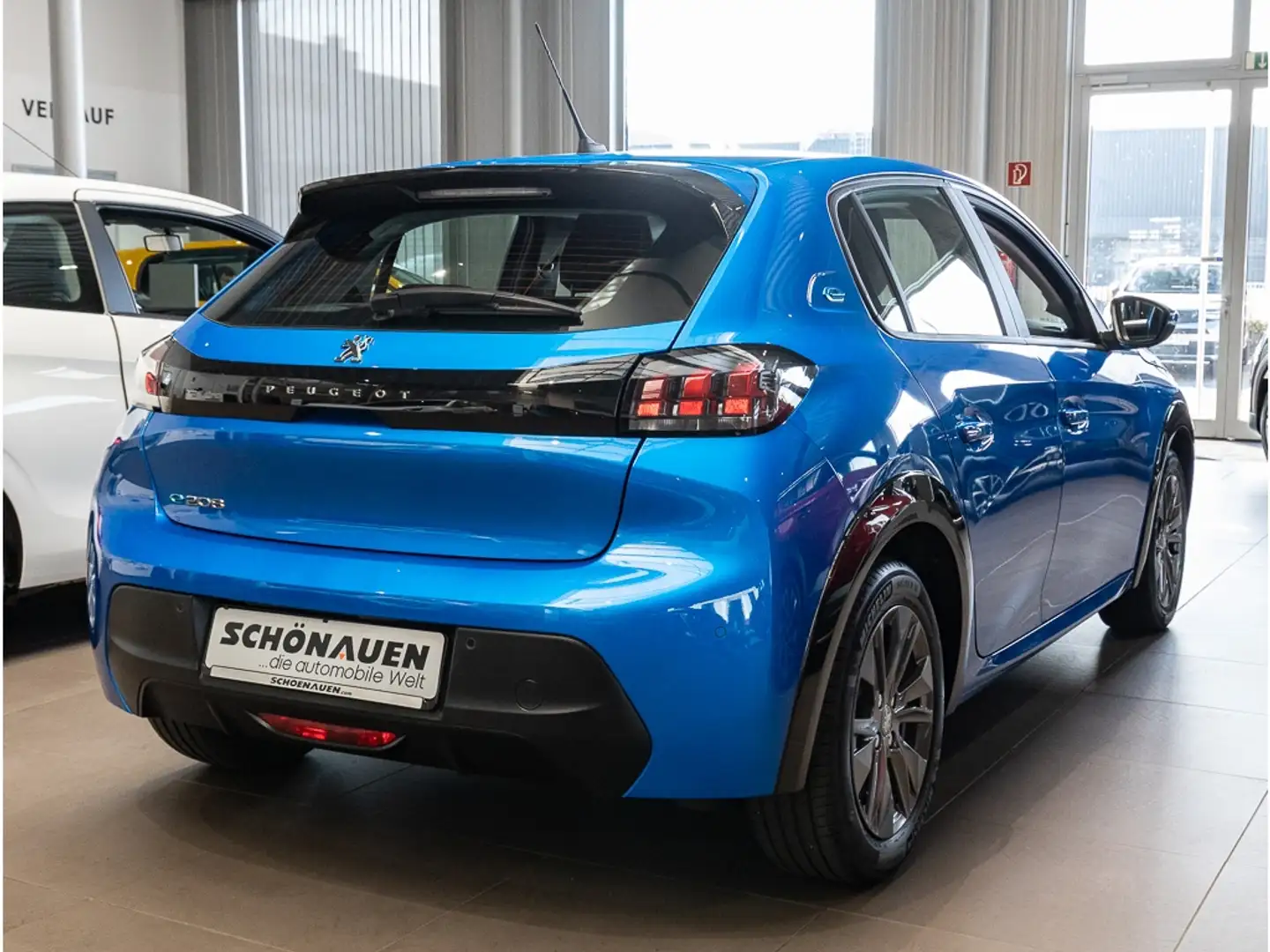 Peugeot 208 ELEKTRO ACTIVE PACK (11kW) +CARPLAY+BT+USB++ Blauw - 2