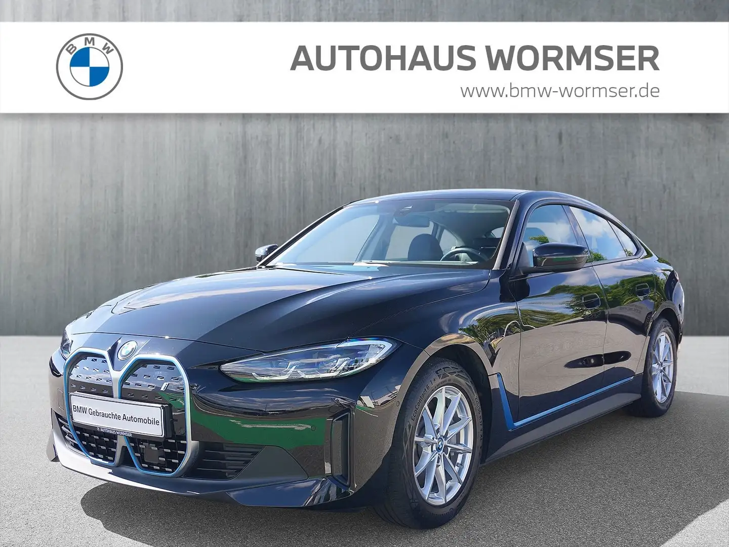 BMW i4 eDrive40 Gran Coupé DAB ACC + Stop&Go Shz Czarny - 1