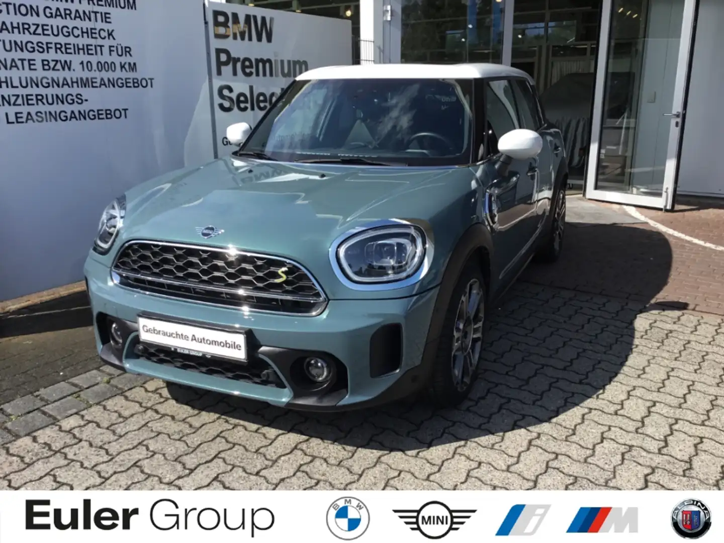 MINI Cooper SE ALL4 El. Panodach Navi Leder LED Dyn. Kurvenlicht Zelená - 1