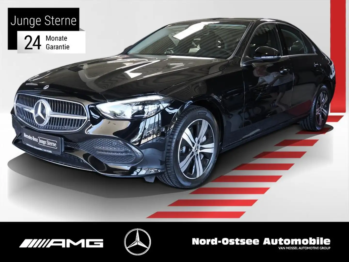 Mercedes-Benz C 300 e AVANTGARDE NAVI KAMERA AHK LED PDC Nero - 1