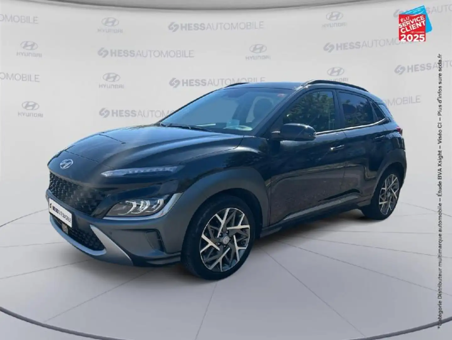 Hyundai KONA 1.6 GDi 141ch Hybrid Executive DCT-6 Sieges cuir C Noir - 1