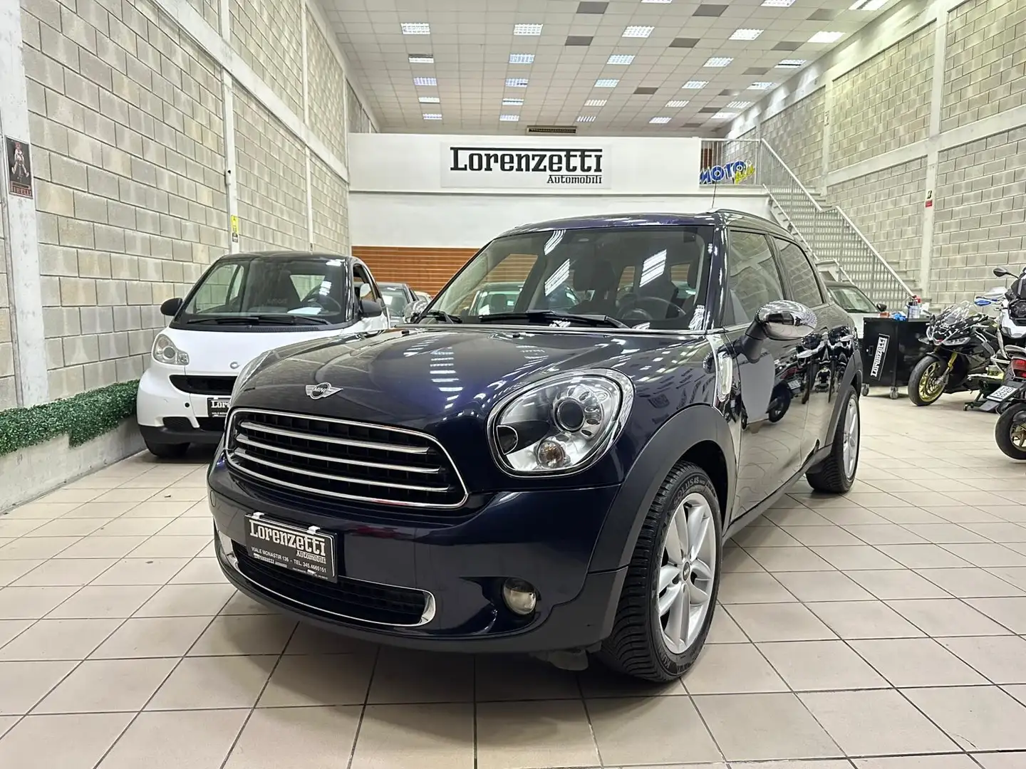 MINI One D Countryman Mini 1.6 One D Countryman -GARANTITA Bleu - 1