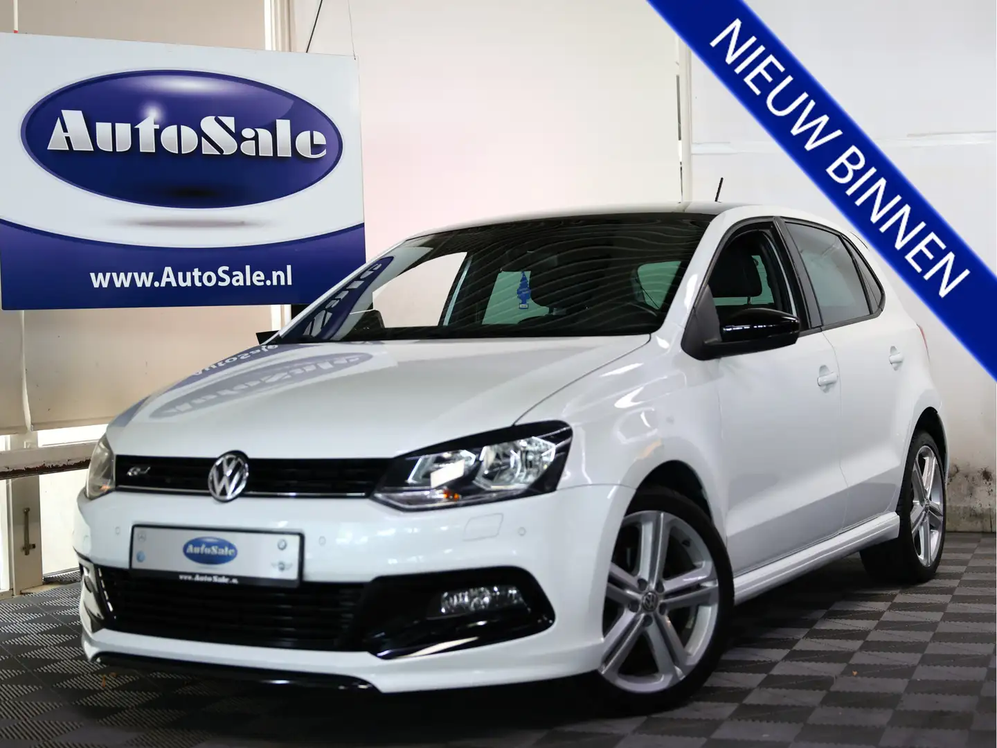 Volkswagen Polo 1.2 TSI Highline R Line DSG CLIMA PDC NAVI CARPLAY Alb - 1
