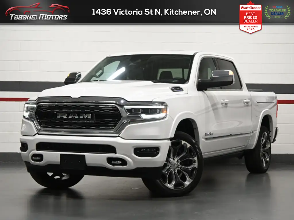 2023 RAM 1500 Limited Panoroof 360CAM HUD Harman/Kardon Vented
