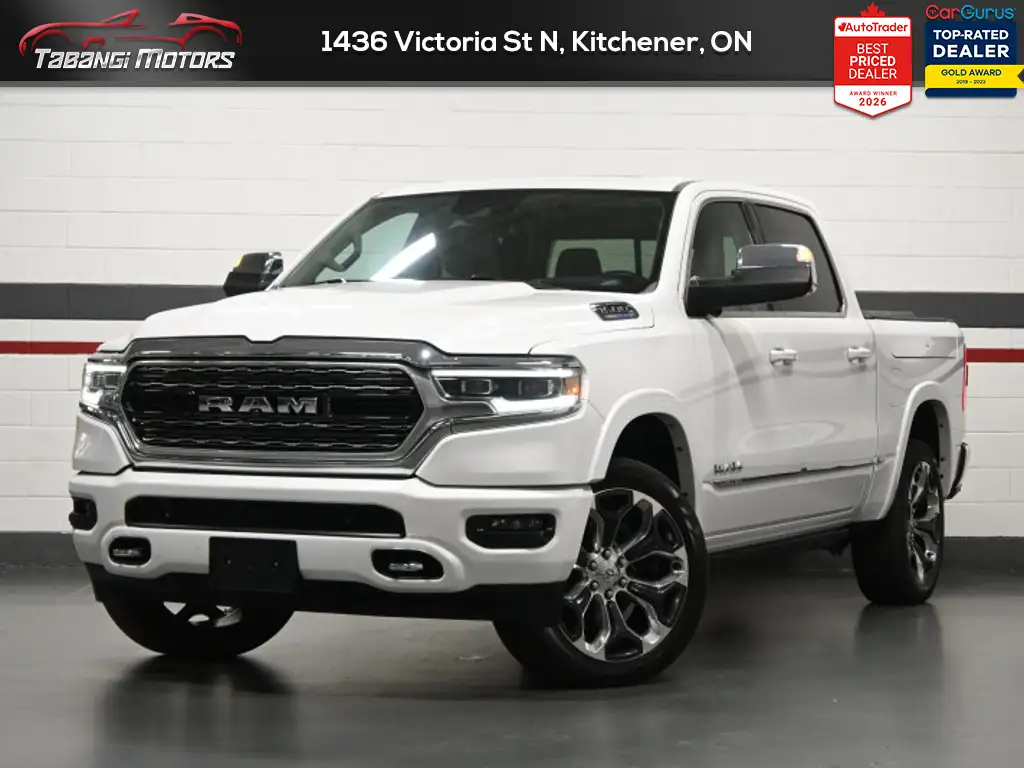 2023 RAM 1500 Limited Panoroof 360CAM HUD Harmon/Kardon Vented
