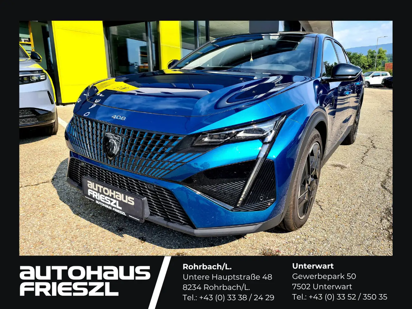 Peugeot 408 PureTech 130 S&S EAT8 GT Blau - 1