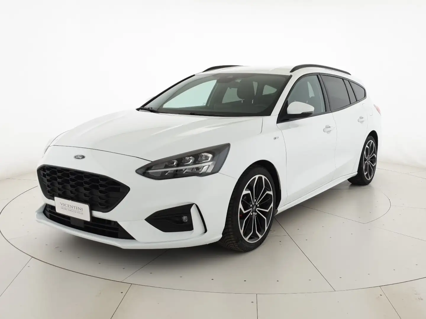 Ford Focus sw 1.5 ecoblue st-line s&s 120cv Weiß - 1