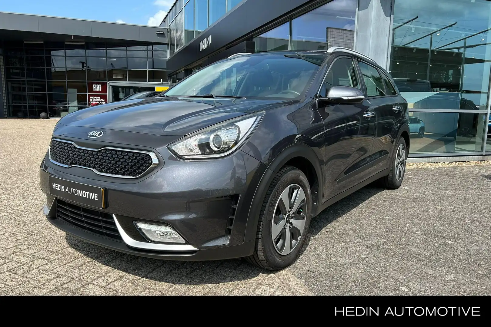 Kia Niro 1.6 GDi Hybrid DynamicLine | Trekhaak | 1.300KG Tr Gris - 1