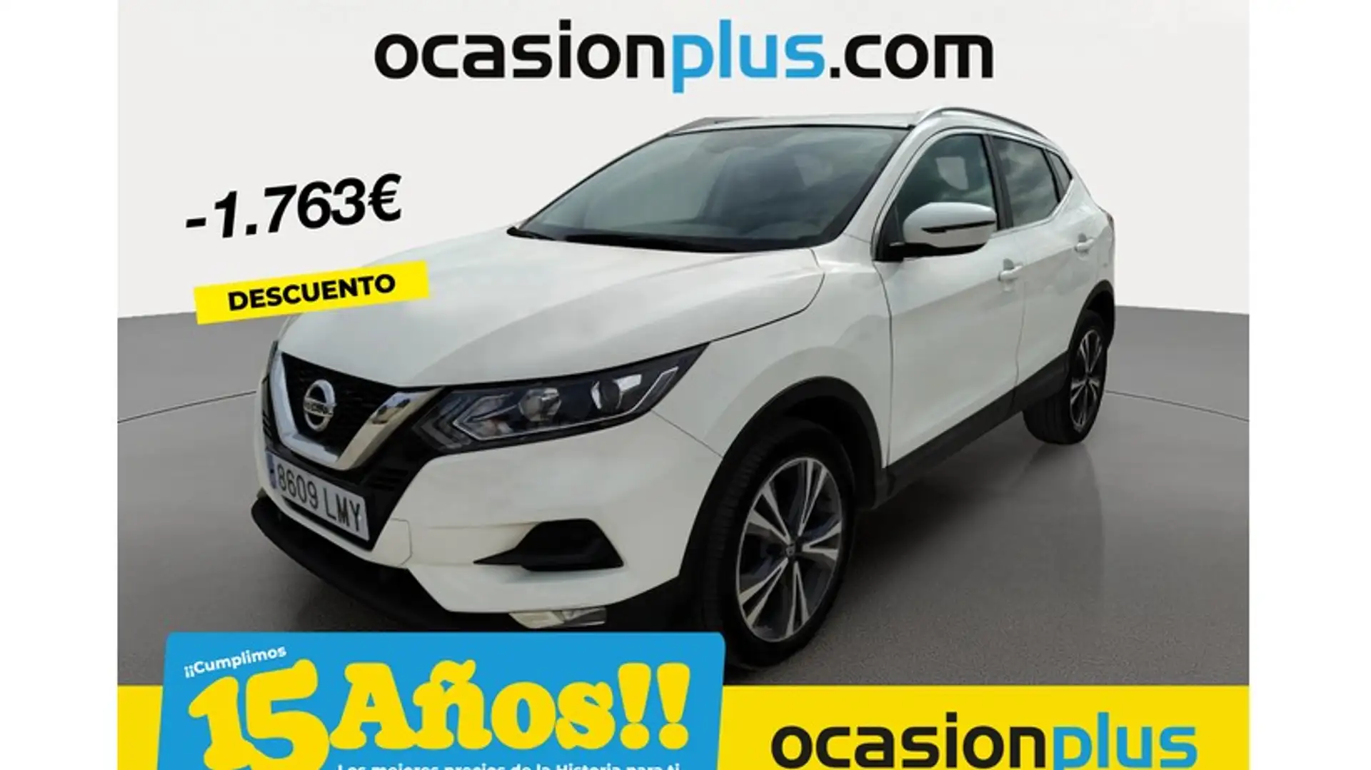 Nissan Qashqai 1.5dCi N-Style 4x2 85kW Blanc - 1