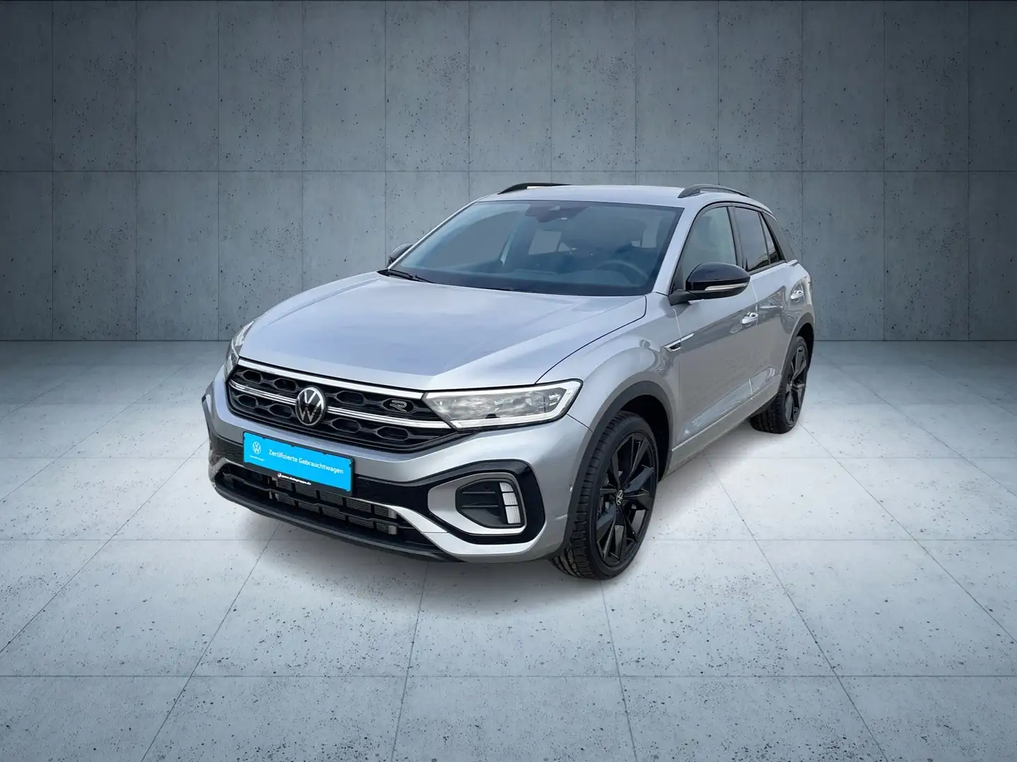 Volkswagen T-Roc R-Line 2.0 TDI 4MOT DSG AHk+Stdhz+Kamera Silber - 2