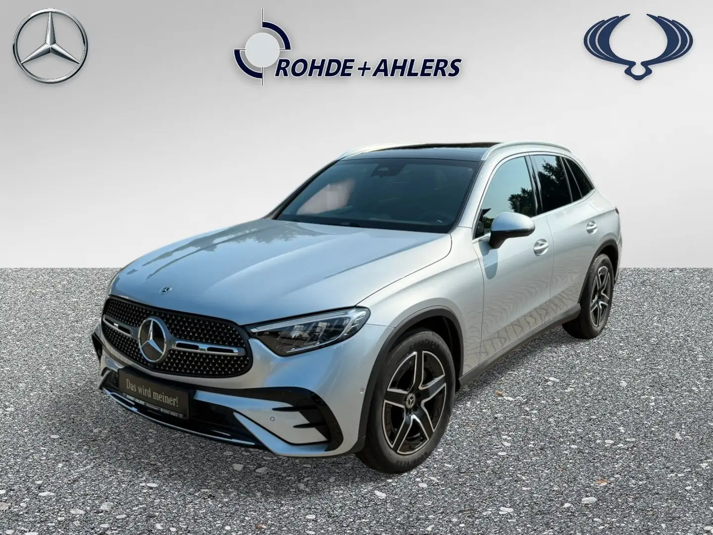 Mercedes-Benz GLC 200 4M AMG LINE+LED HIGH+AHK+EASYPACK HECKKL Argent - 1