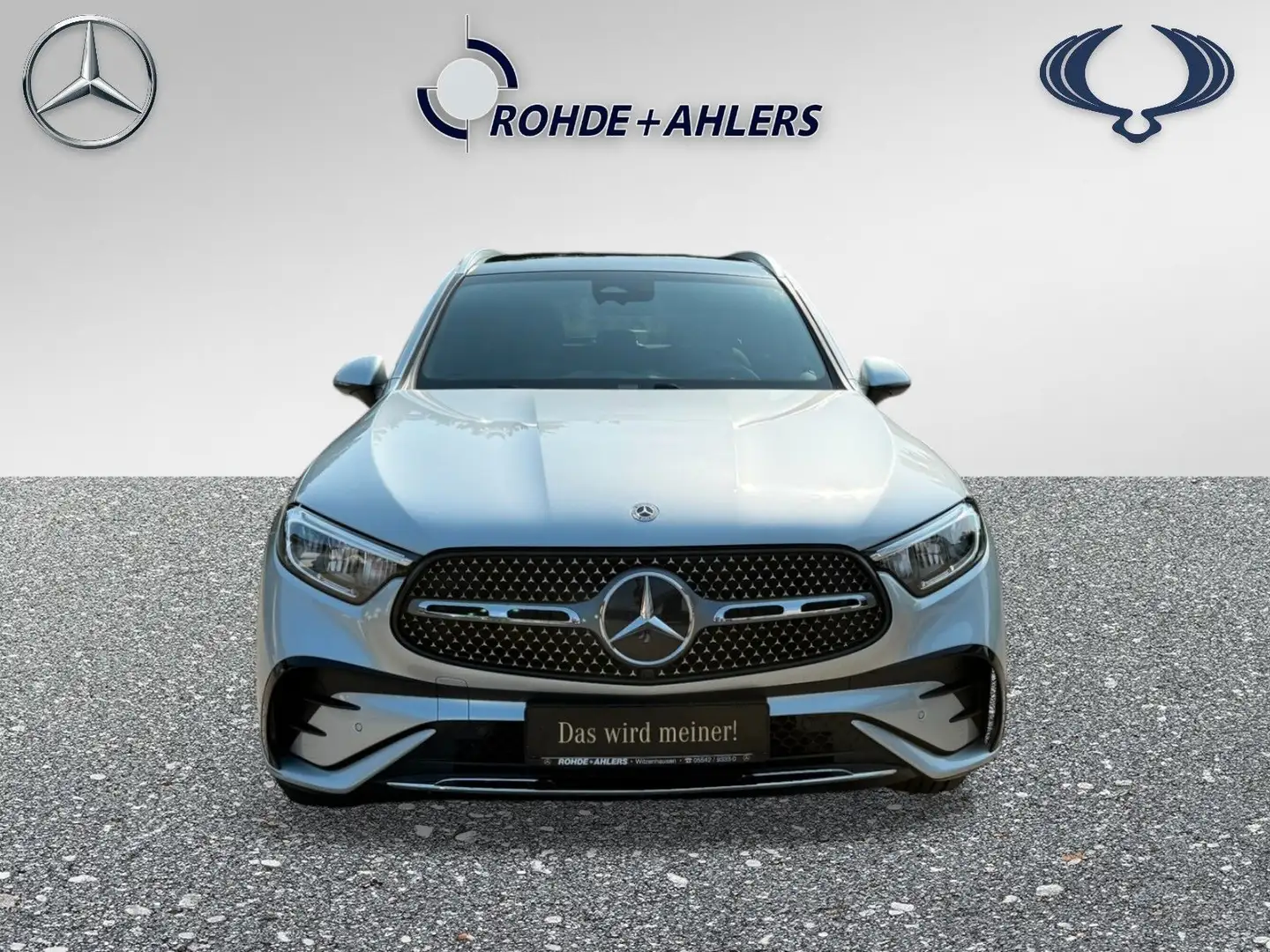 Mercedes-Benz GLC 200 4M AMG LINE+LED HIGH+AHK+EASYPACK HECKKL Argent - 2