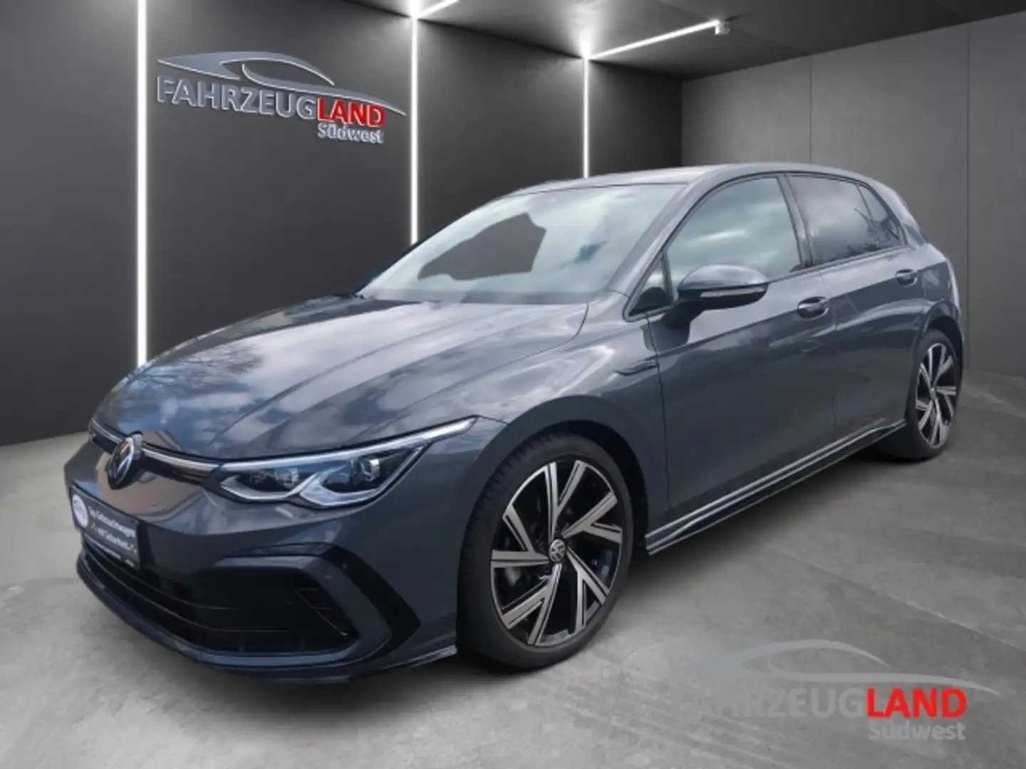 Volkswagen Golf VIII R-Line eTSI 1.5 DSG Pano Navi LED-Sch. Rückkm Grau - 1