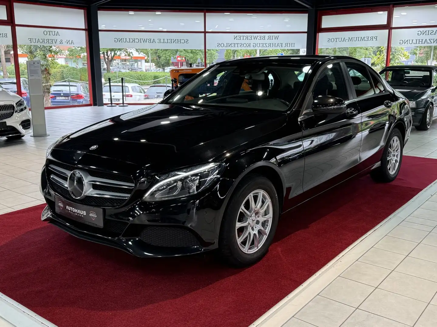 Mercedes-Benz C 250 BlueTec / d +NAVI+RÜCKFAHRK.+SPURHALTEASS. Negru - 1