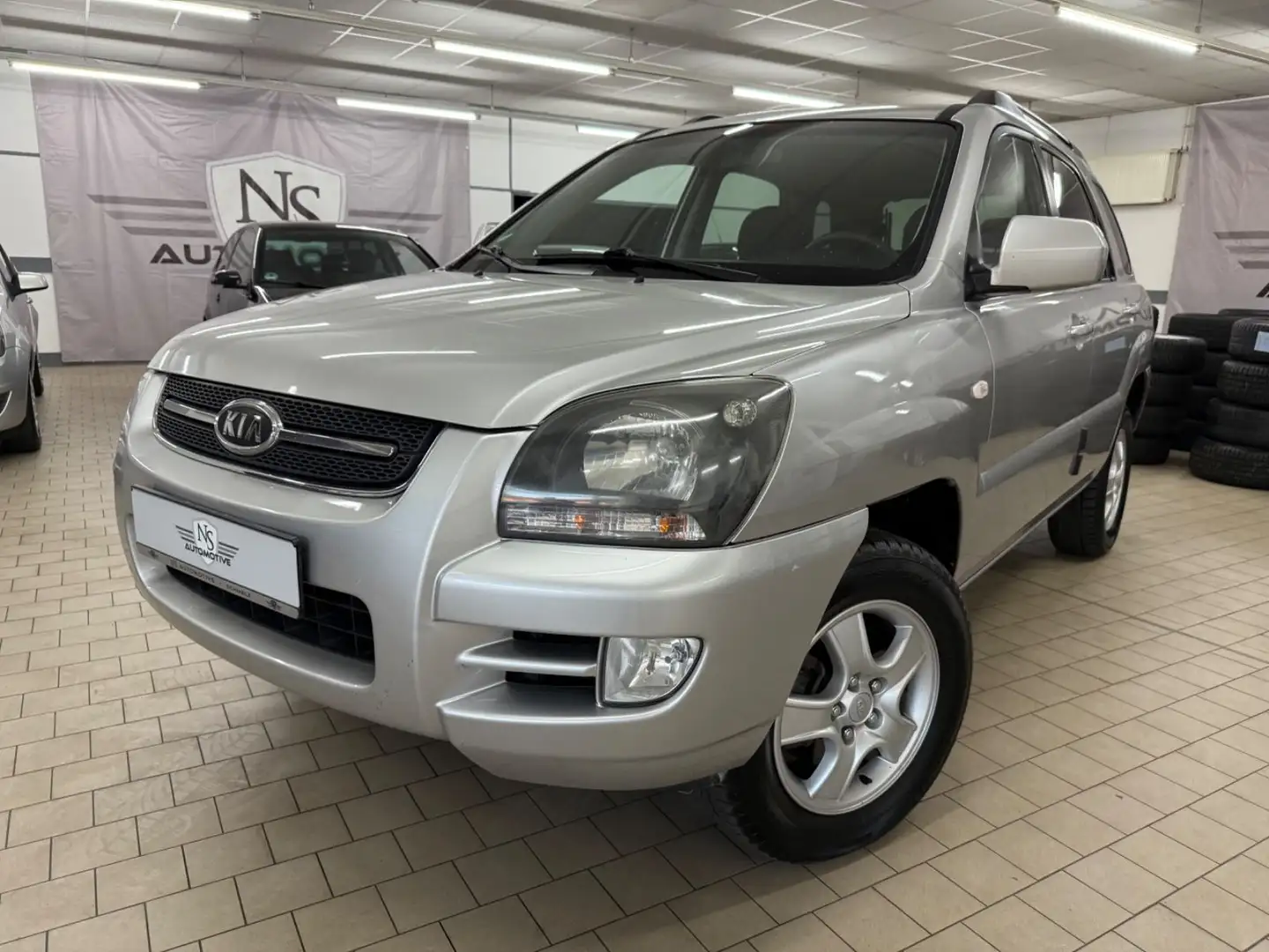 Kia Sportage 2WD *Tempom.*Klima*TÜV*Kupplung NEU* Argintiu - 2