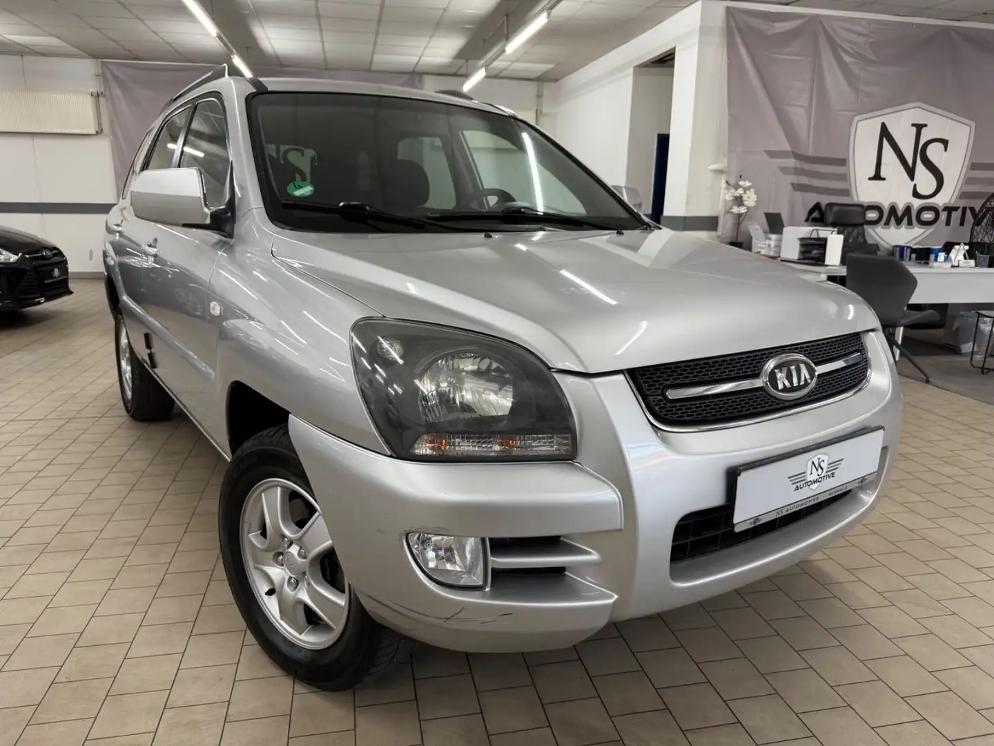 Kia Sportage 2WD *Tempom.*Klima*TÜV*Kupplung NEU* Argintiu - 1