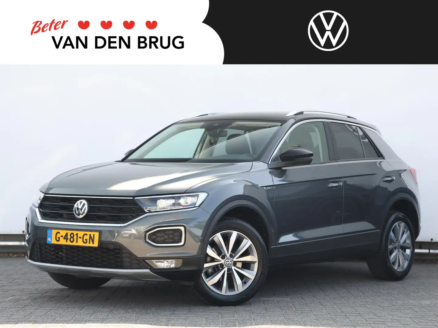 Volkswagen T-Roc 1.5 TSI Style DSG 150 PK | Navigatie | LED plus | Grijs - 1