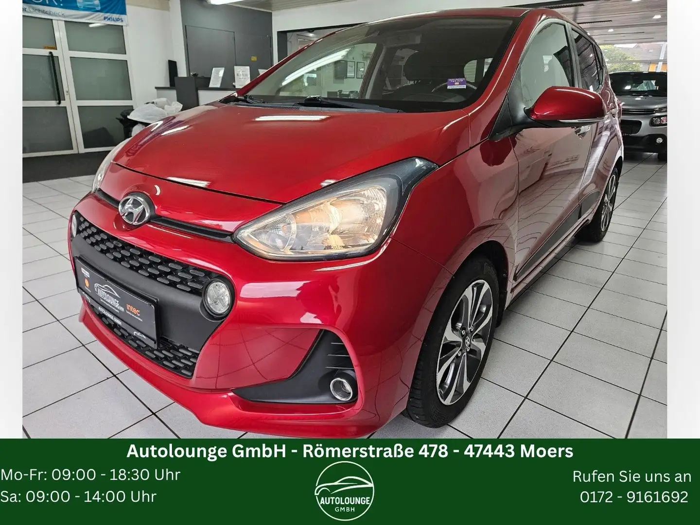 Hyundai i10 Style*Facelift*Navigation*PDC*LKAS*LHZ Red - 1