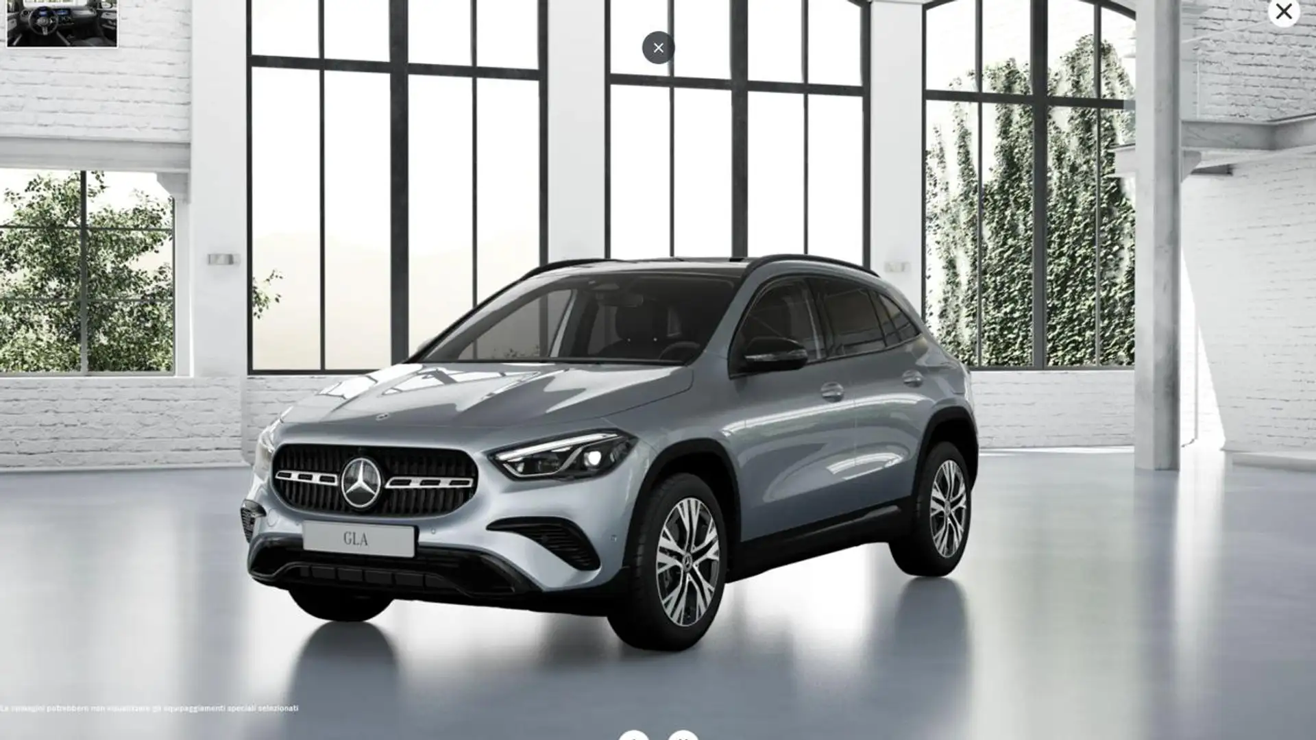 Mercedes-Benz GLA 200 Automatic Progressive Advanced Argento - 1