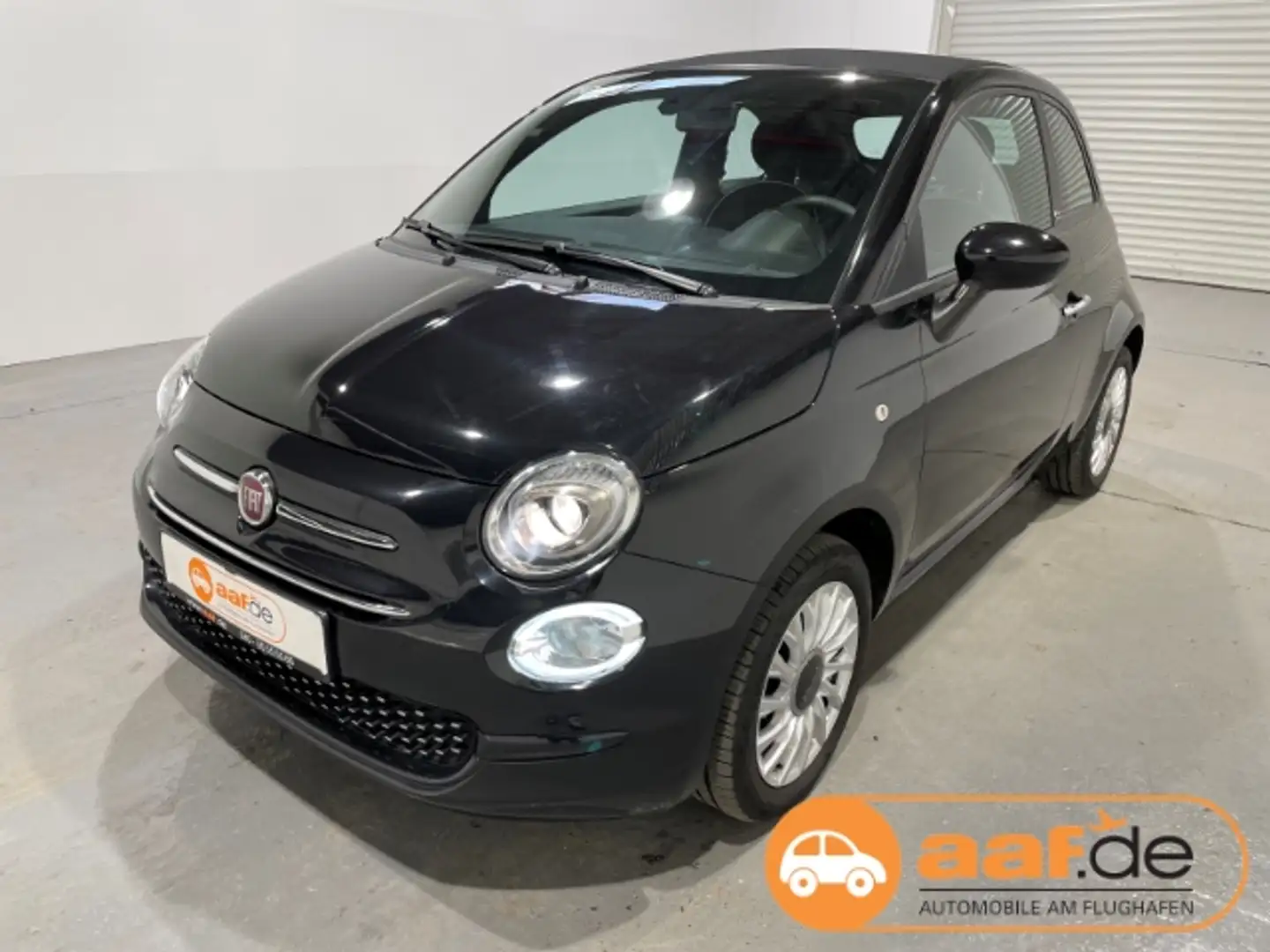 Fiat 500C 1.0 Lounge EU6d Klima PDC Tempomat Schwarz - 1