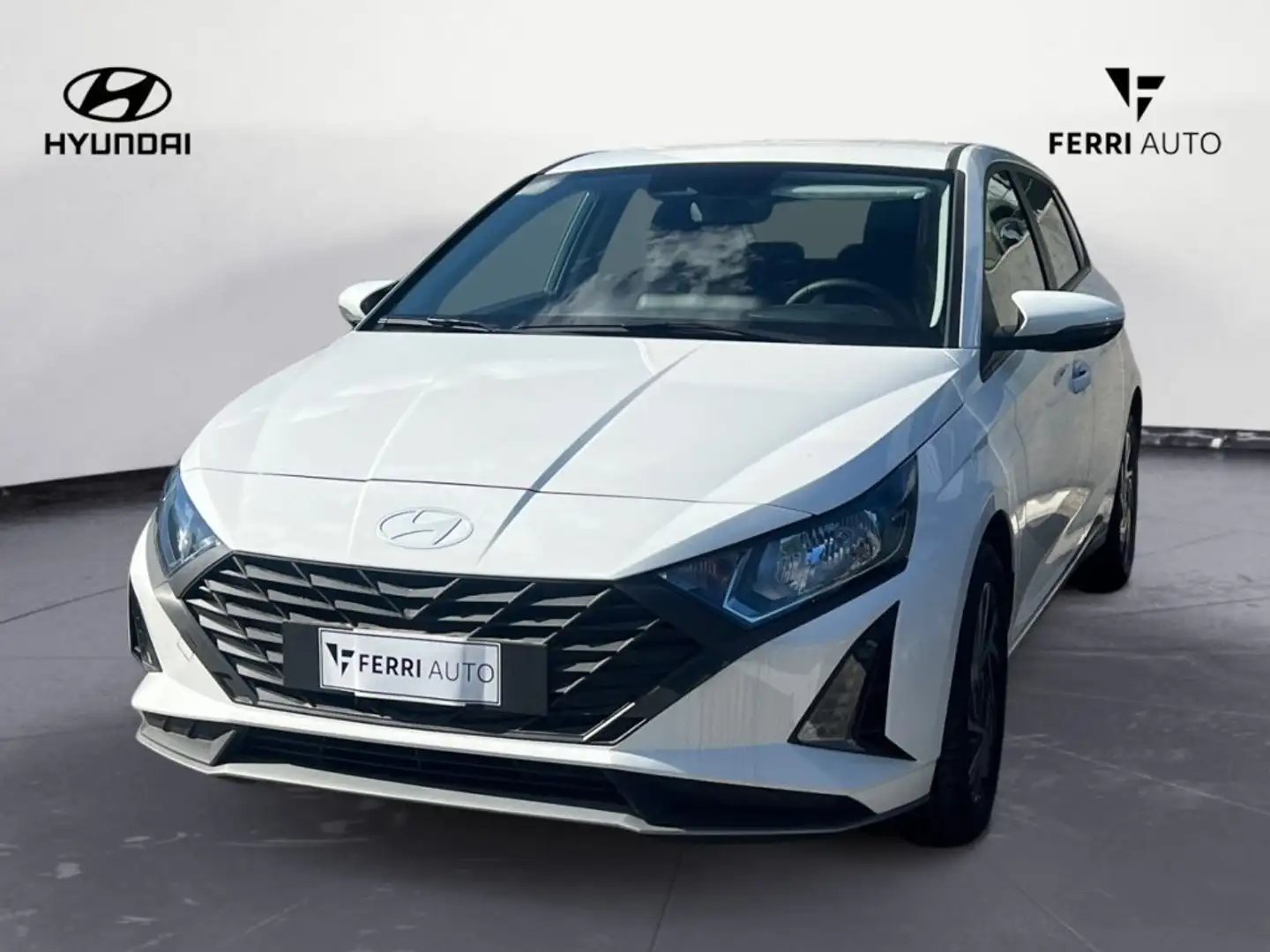 Hyundai i20 1.2 PE MY25 GPL MT ConnectLine Blanc - 1