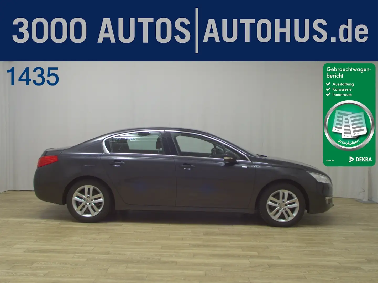 Peugeot 508 1.6 155 THP Style HUD GSD PDC Xenon Grau - 1