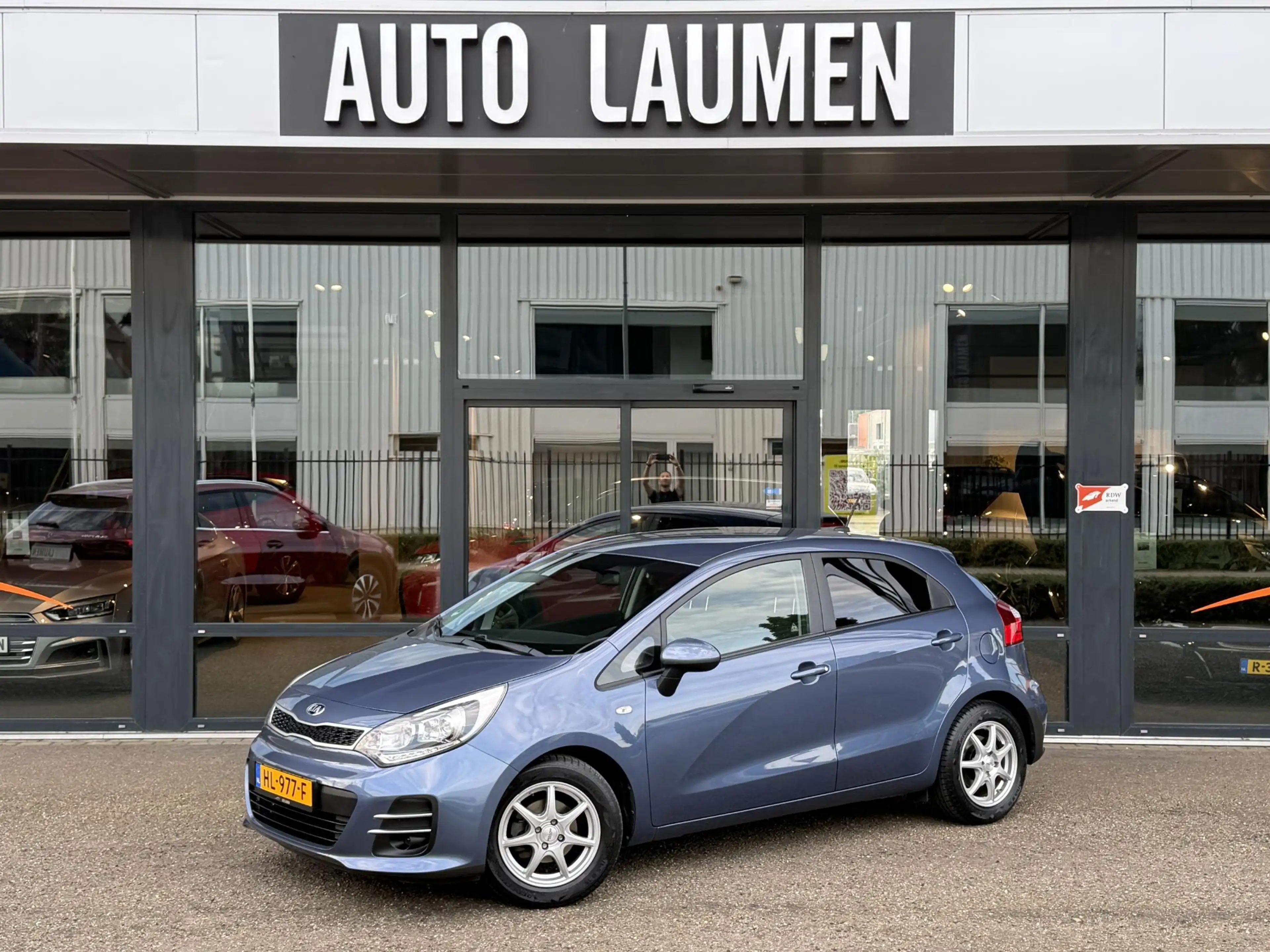Kia Rio 1.2 CVVT DynamicLine 5-Deurs Airco Navi Camera Blu