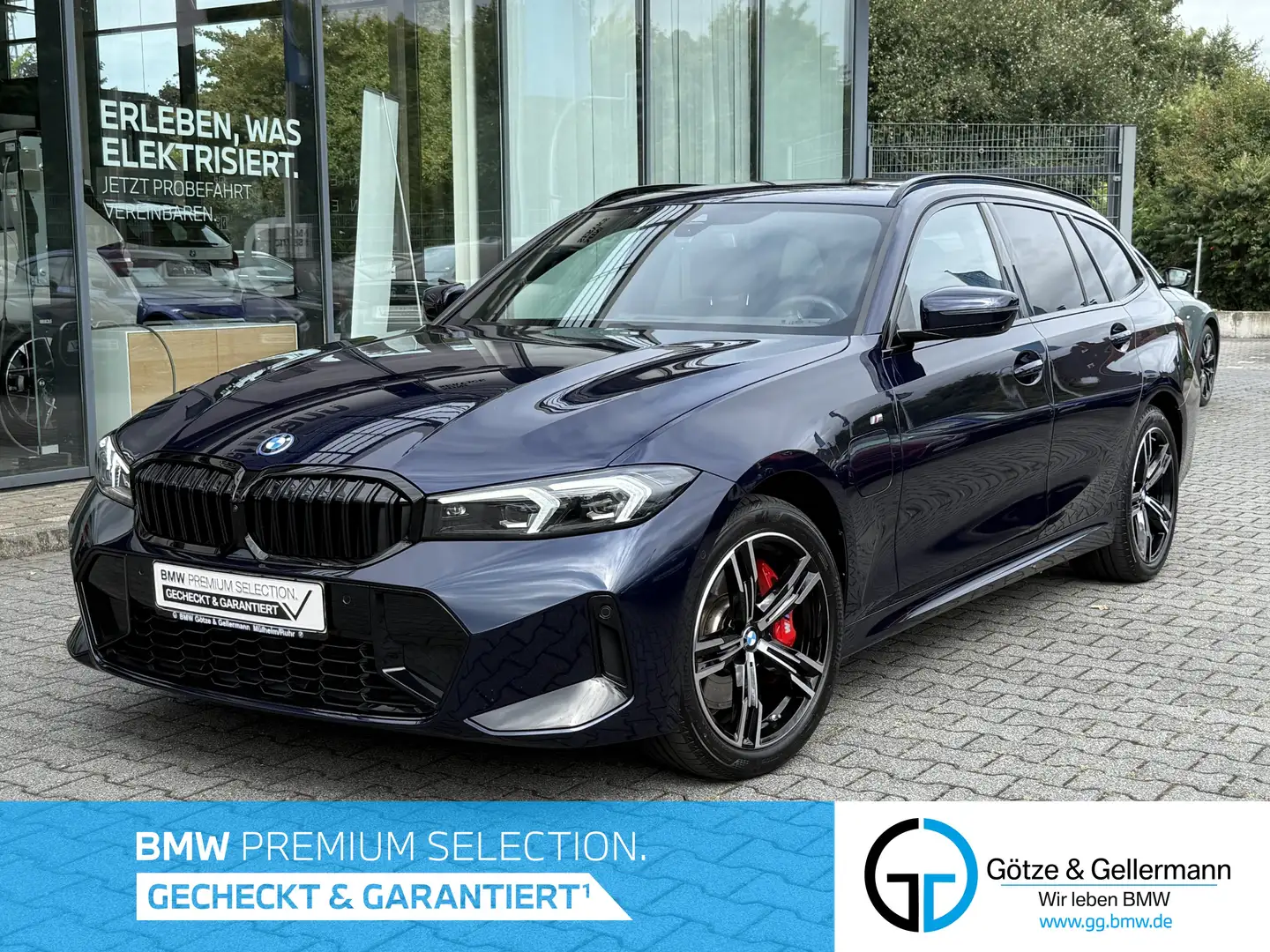 BMW 330 e xDrive Touring M Sport PRO //AHK FACELIFT Blau - 1