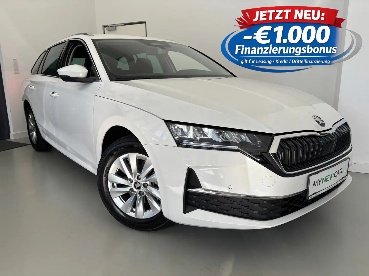 Skoda Octavia Combi Selection 1,5 TSI mHEV DSG **NEU** Weiß - 1