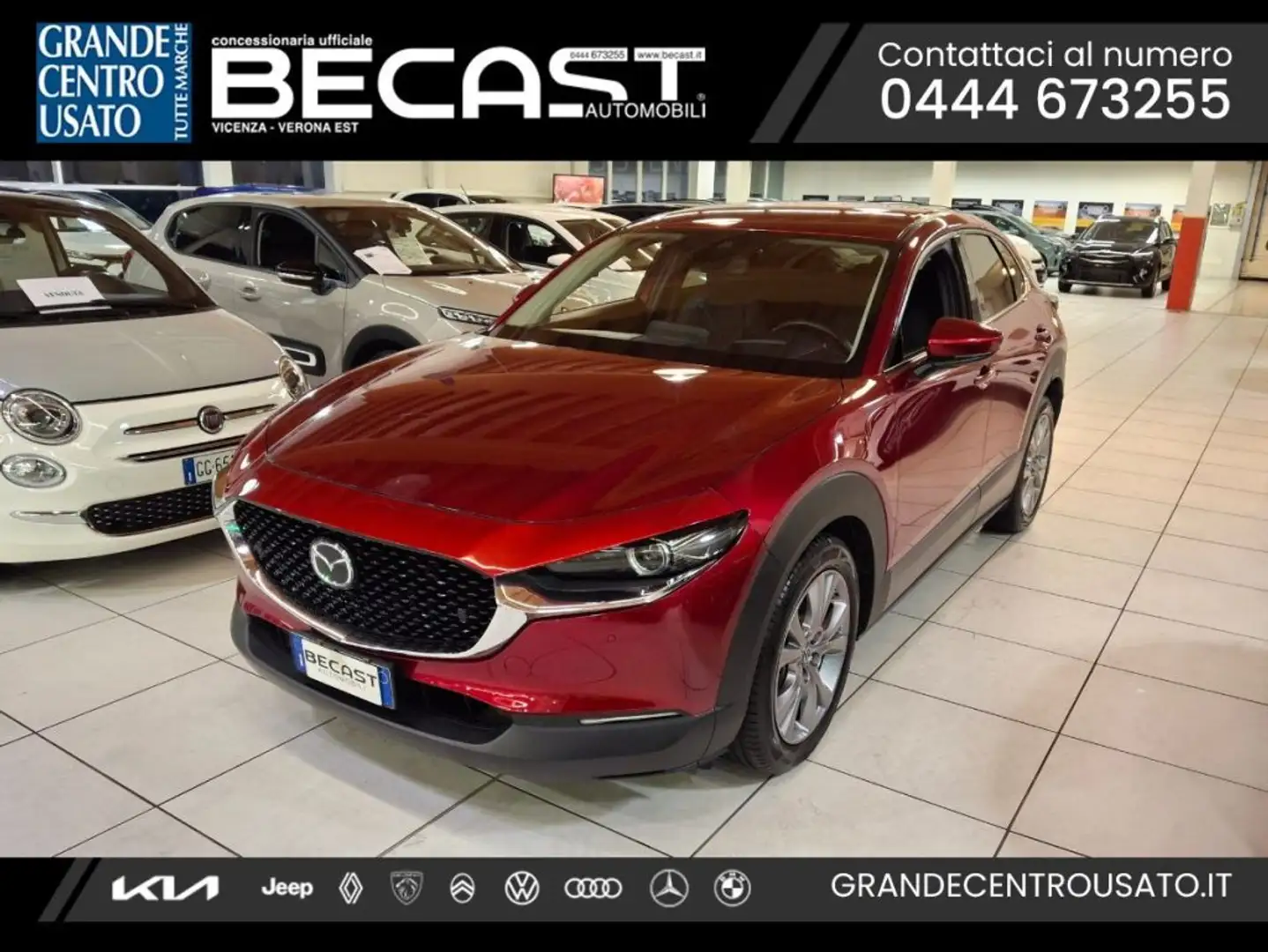 Mazda CX-30 1.8L Skyactiv-D 2WD Executive UNICO PROPRIETARIO Rojo - 1