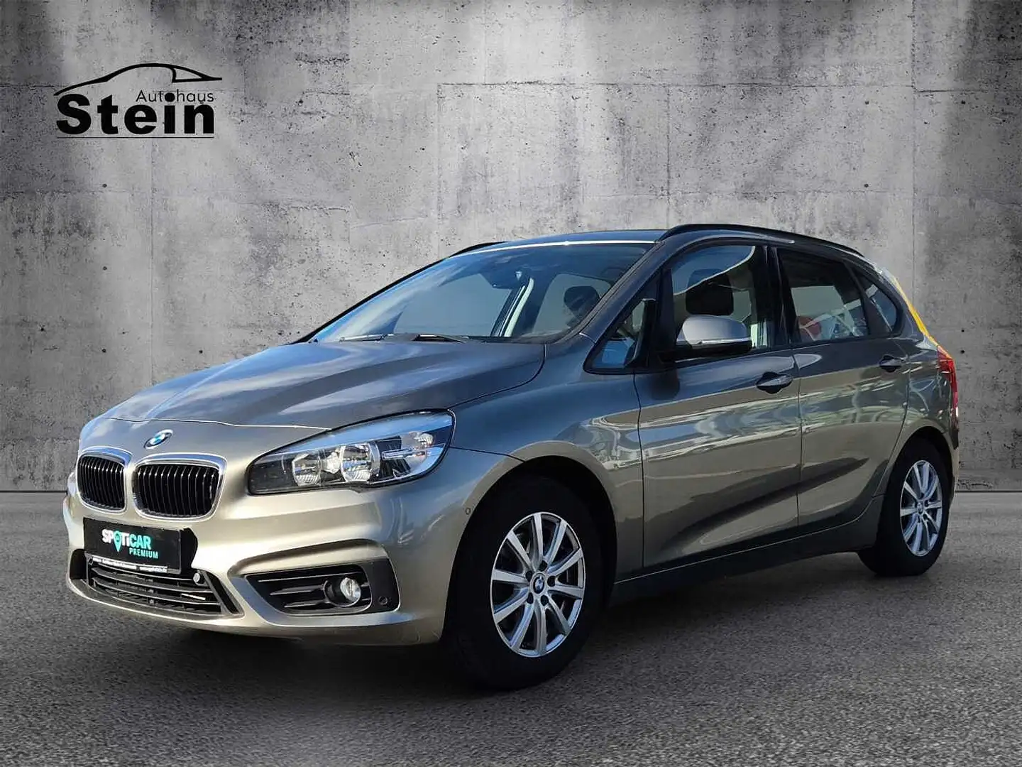 BMW 218 i Active Tourer Aut. AHK,WKR,PDC,Klimaauto Srebrny - 2