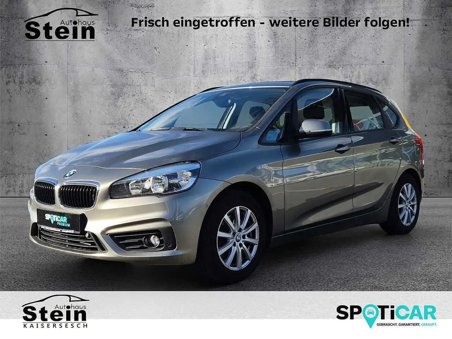 BMW 218 i Active Tourer Aut. AHK,WKR,PDC,Klimaauto Zilver - 1