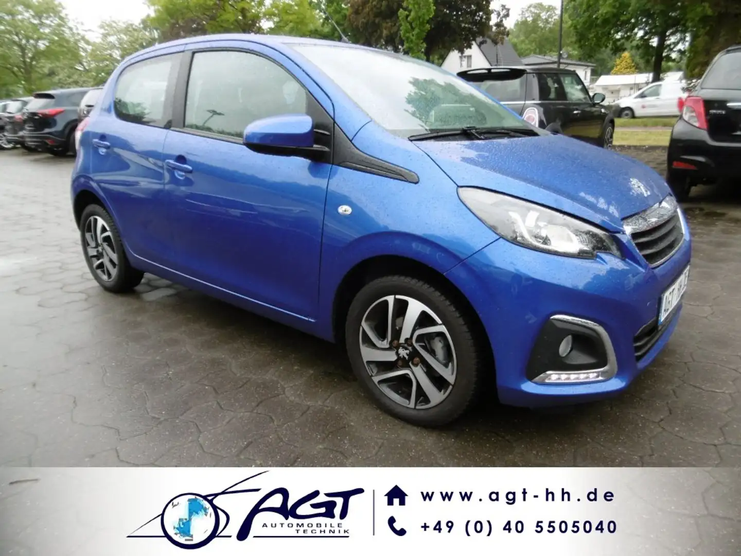 Peugeot 108 VTI 72 Allure Klima DAB Allwetter Azul - 1