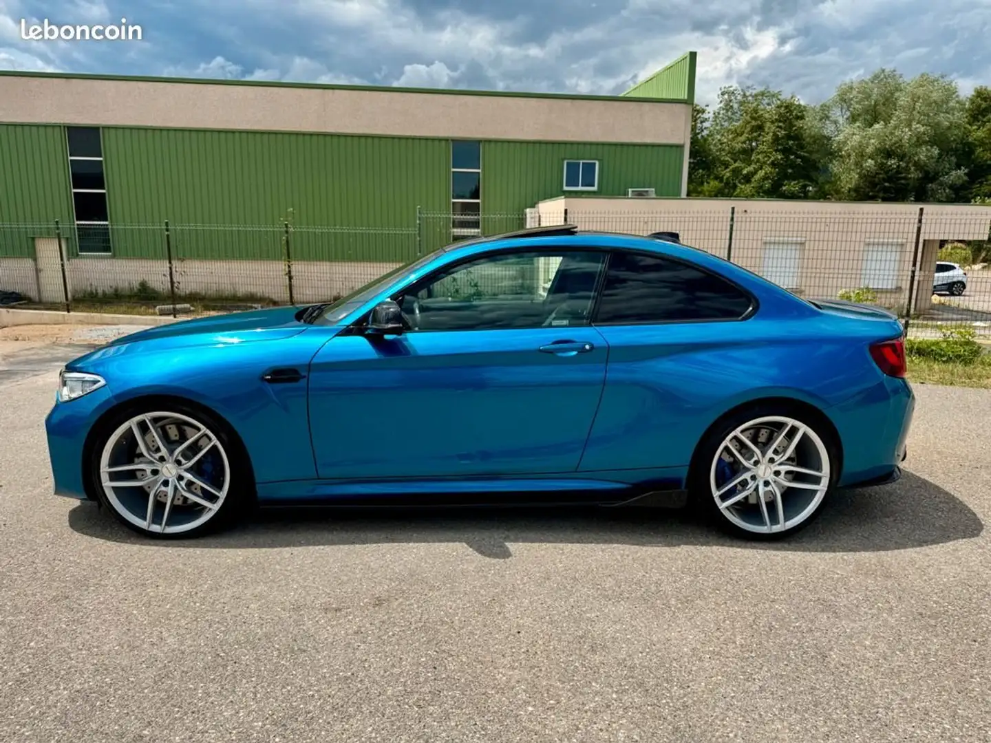 BMW M2 M2 Coupe 370 ch M DKG 7 Blauw - 2