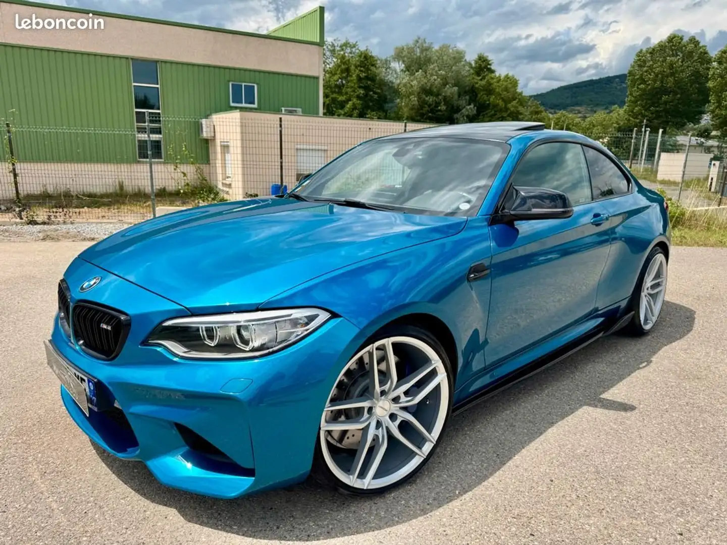 BMW M2 M2 Coupe 370 ch M DKG 7 Blauw - 1