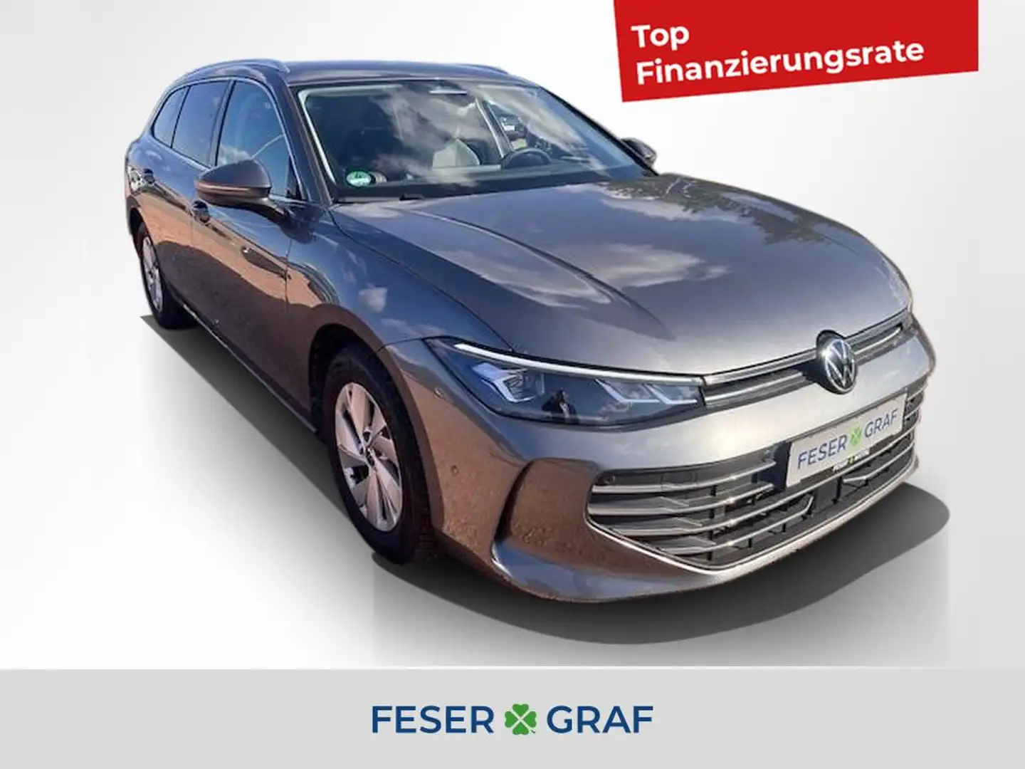 Volkswagen Passat 1.5 eTSI DSG LED/HUD/Navi/Sitzhz+Massage Grau - 1