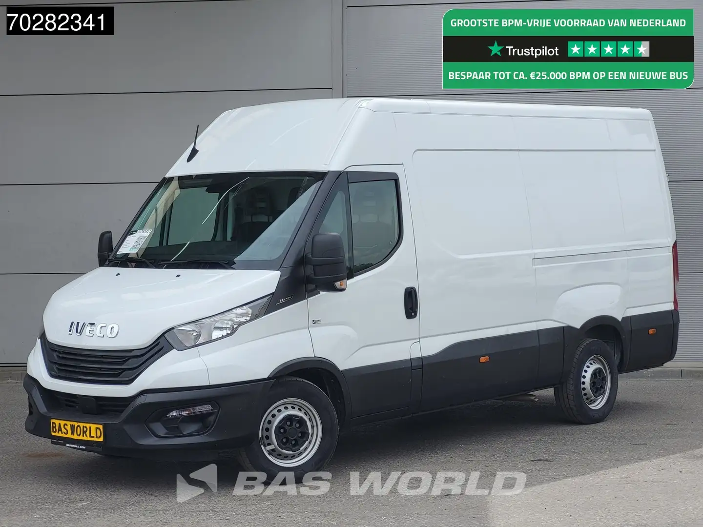 Iveco Daily 35S14 L2H2 3,5t Trekhaak Airco Cruise Euro6 L2 12m Wit - 1