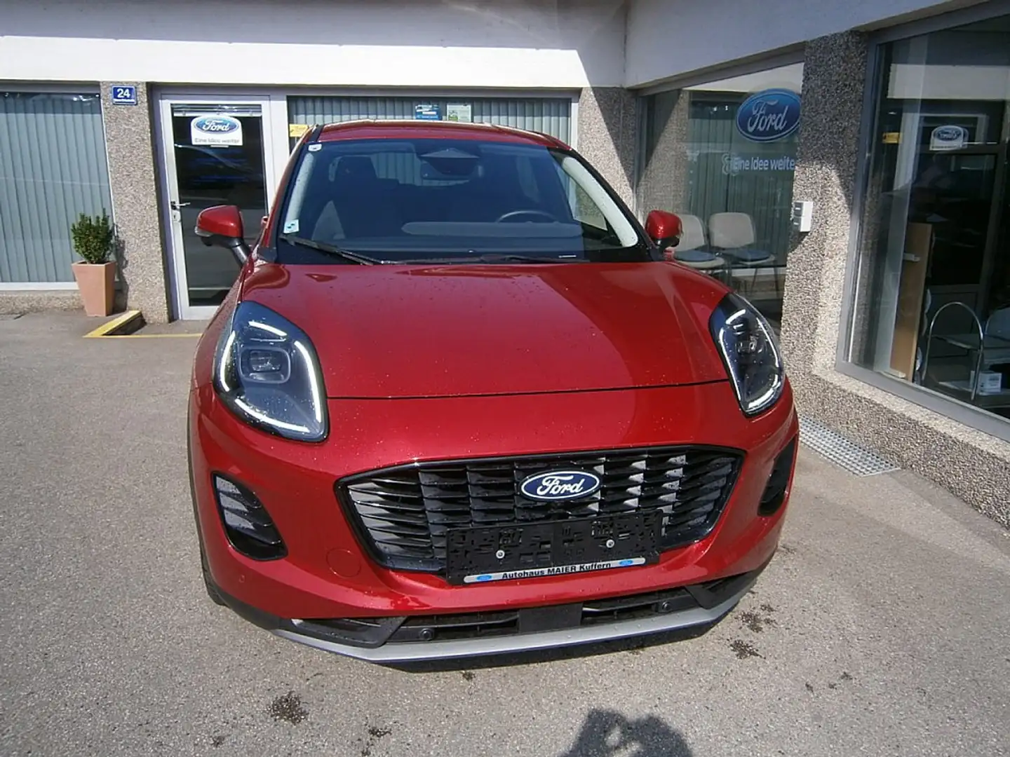 Ford Puma 1,0 EcoBoost Hybrid Titanium Rot - 2