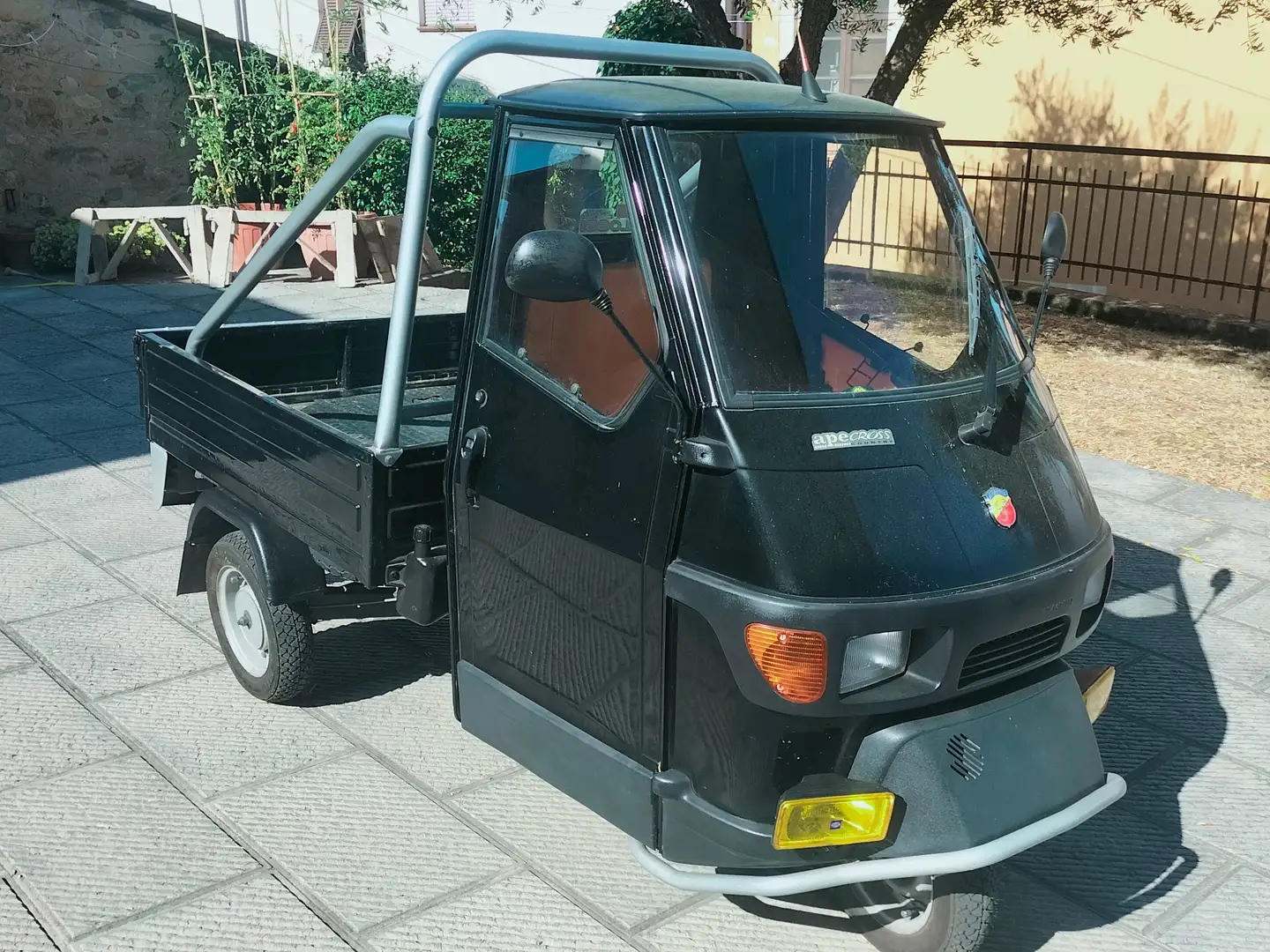 Piaggio Ape Cross 75 Noir - 2