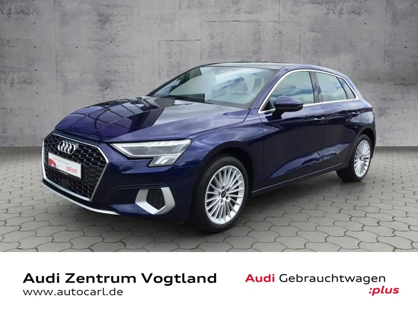 Audi A3 Sportback advanced 35 TFSI S-tronic Business/PANO Blau - 1