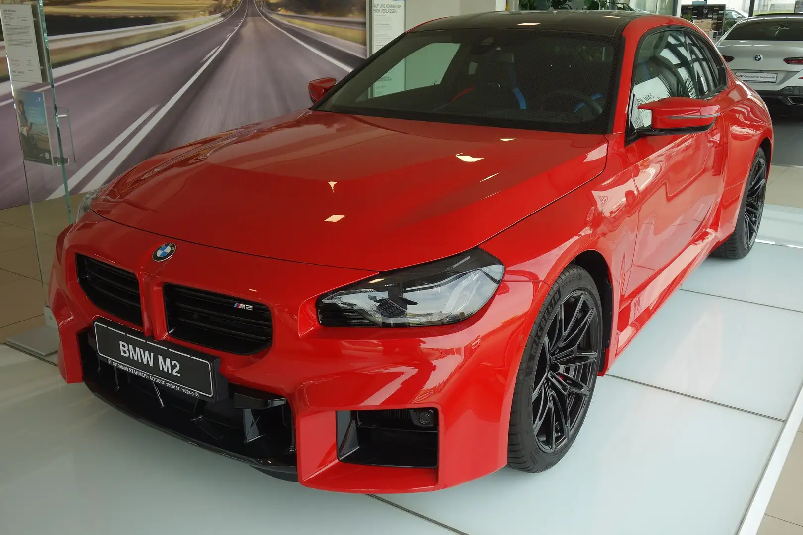 BMW M2 Coupé M Drivers P. Head-Up HK HiFi DAB LED Rot - 1