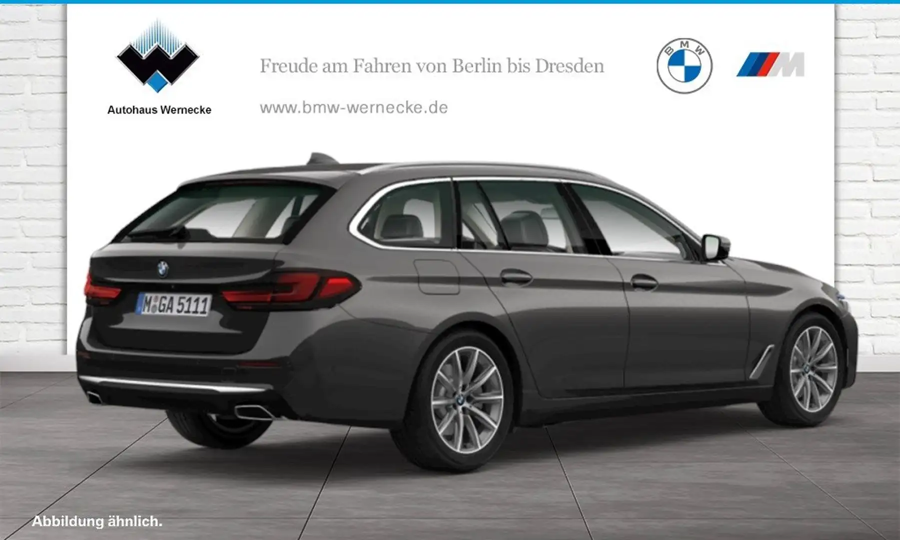 BMW 530 d xDrive Touring Ferngesteuertes Parken DAB Grau - 2