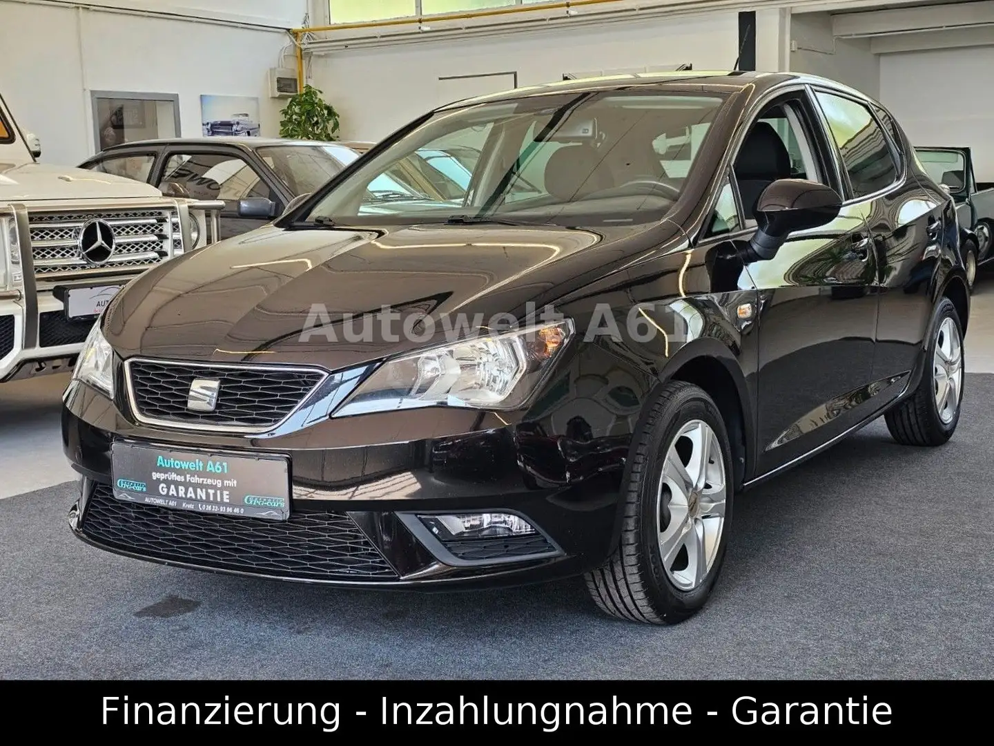 SEAT Ibiza Lim. Sun AHK*AHK*KLIMA*PDC*TEMPO.*GARANTIE Noir - 1